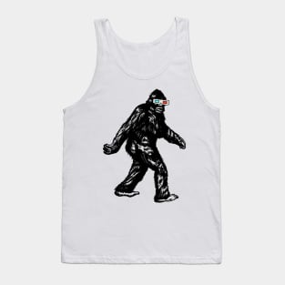 GONE SQUATCHIN' WITH 3D GLASSES Tank Top